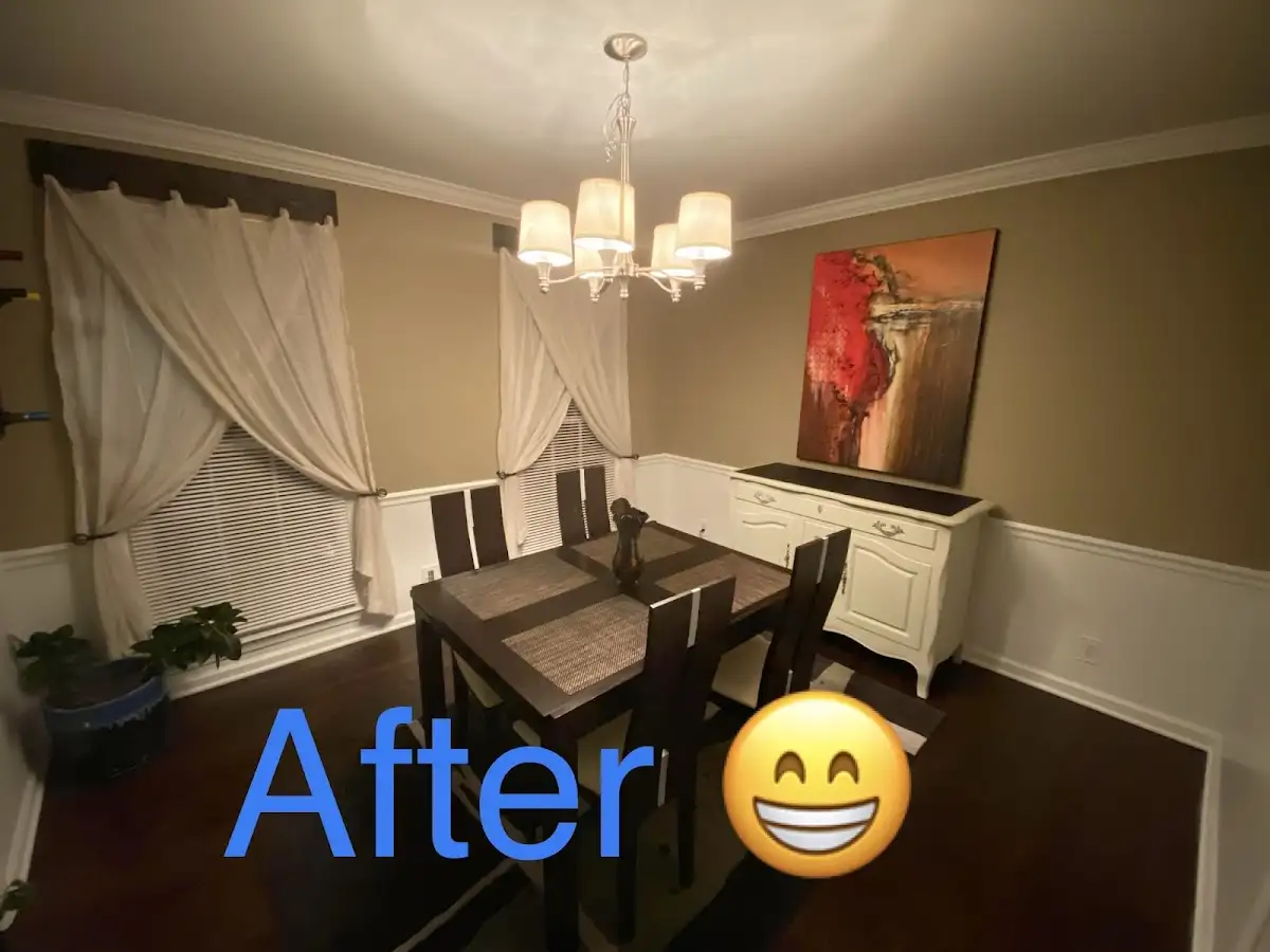 Professional dining room restoration after water damage in Penn Forest
